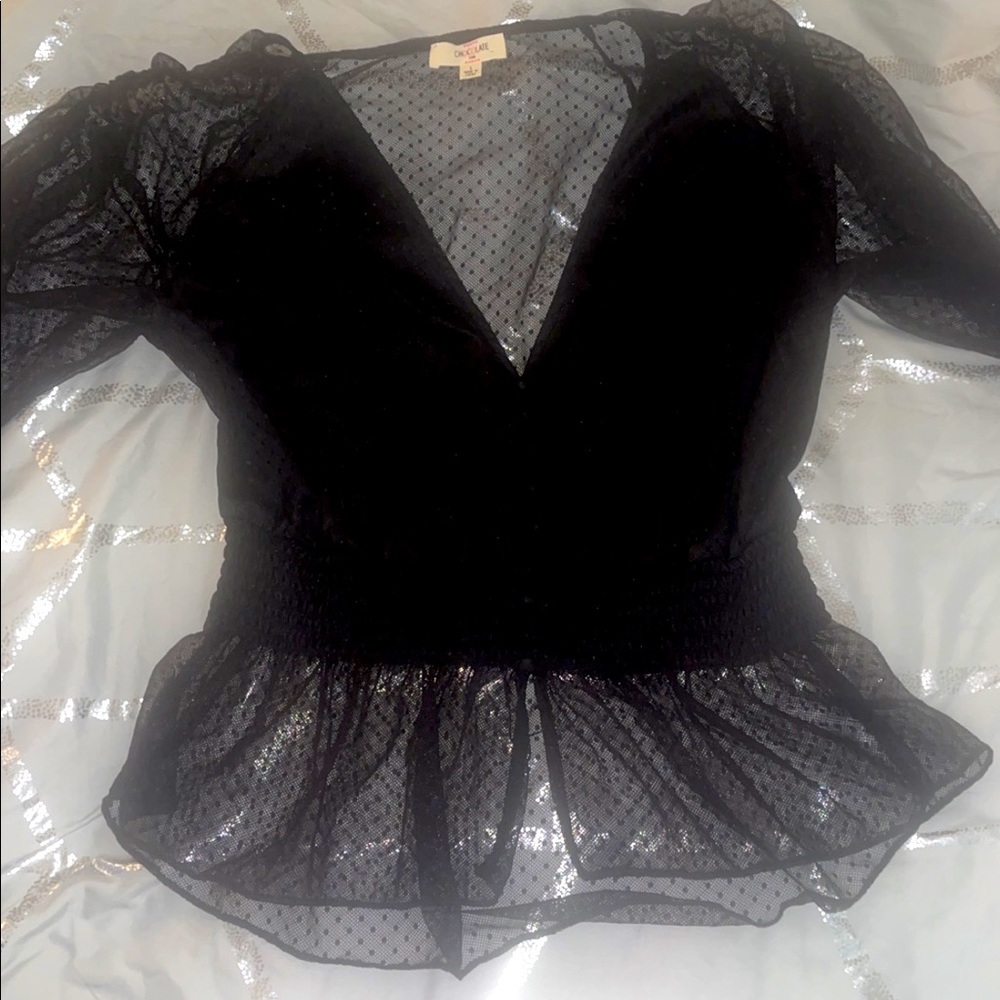 M boutique blouse fancy dinner outfit